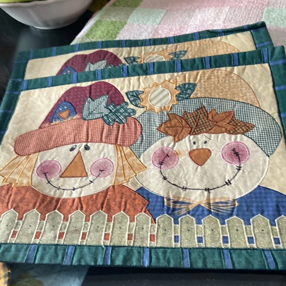 💎 Vintage set of 4 placemats